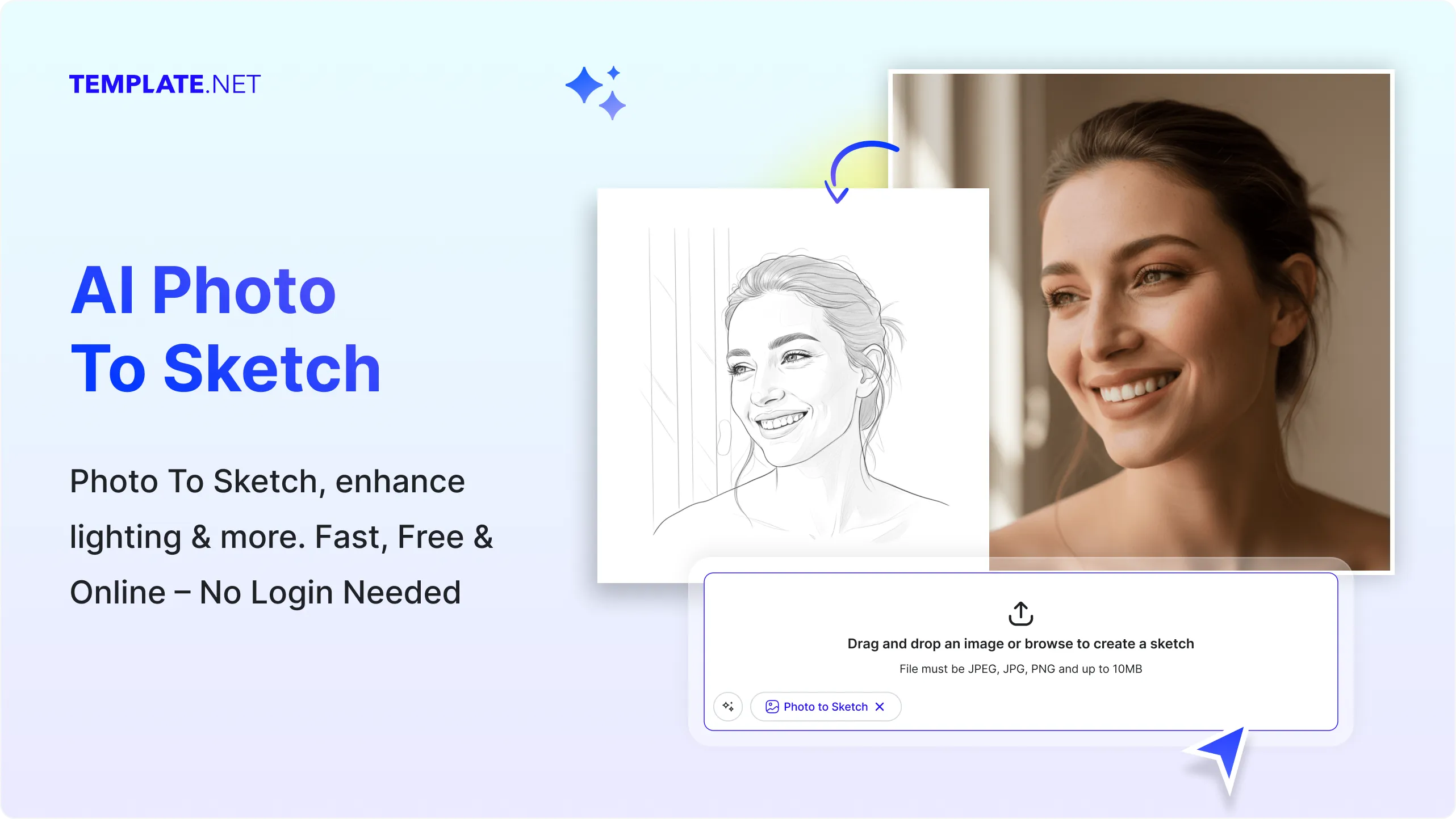 Free AI Photo to Sketch Generator, Convert Photos to Sketch Online
